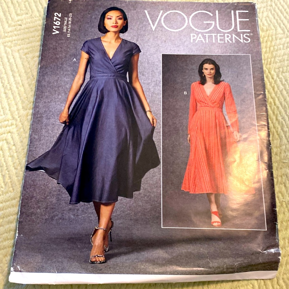 🌸Vogue Pattern Misses Dress 🌸